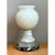 Contemporary Vintage Alabaster Scorpion Bowl Lamp For Sale - Image 3 of 12