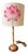 Bamboo Stem Lamp with Fire Lotus Fan by Corallina For Sale