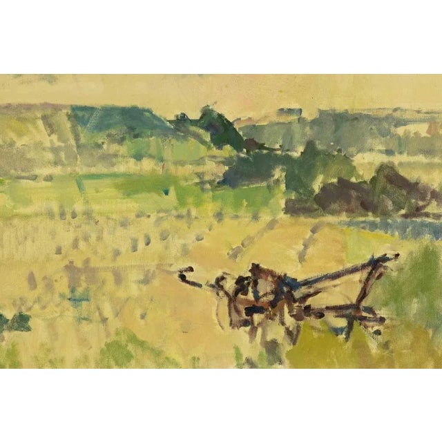 Dimitri Godycki Cwirko, A Peaceful Place, Oil Painting, 1954 For Sale - Image 4 of 5