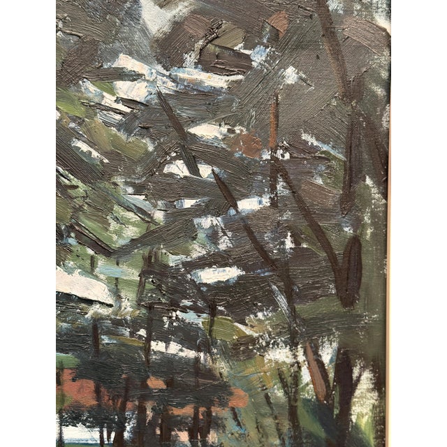 Ingvar Walterström, Forest Road III, 1960s, Oil on Canvas, Framed For Sale - Image 9 of 18