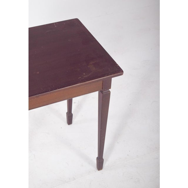 Mid-Century Side Table in Mahogany, 1950s For Sale - Image 4 of 7