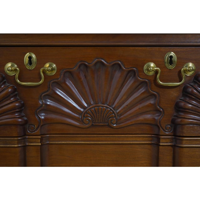 Goddard Townsend Cherry Blockfront Bachelor Chest For Sale - Image 16 of 17
