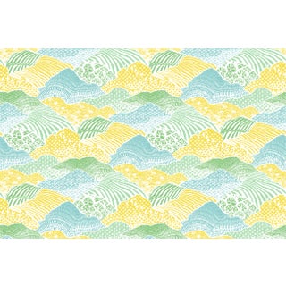 Shangri-La Barbados Green Fabric Sample For Sale