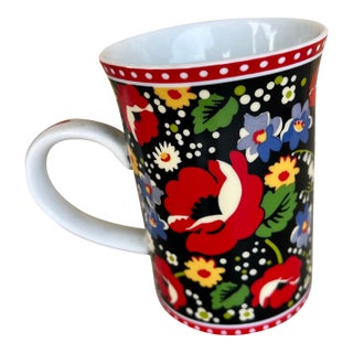 Vera Bradley Poppy Fields Ceramic Mug For Sale