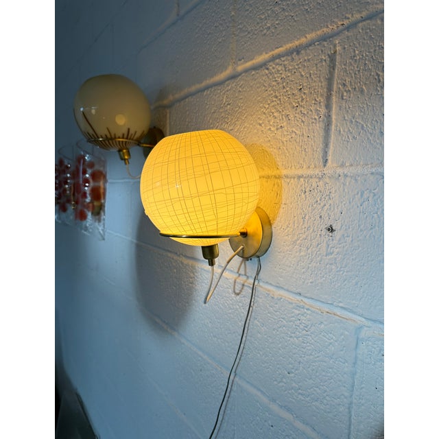 Metal Murano Glass Wall Lamp from La Murrina, 1970s For Sale - Image 7 of 8
