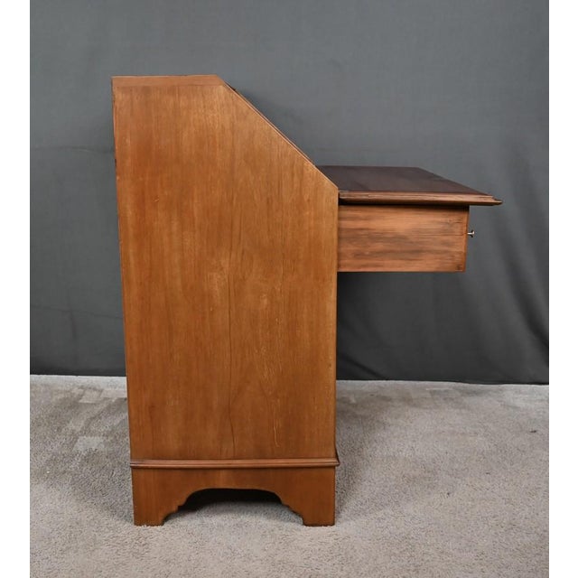 Early 20th Century English Scribe in Mahogany For Sale - Image 15 of 18