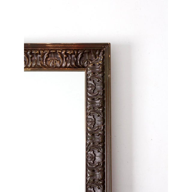 Vintage Hollywood Regency Mediterranean Revival Wall Mirror For Sale - Image 9 of 16