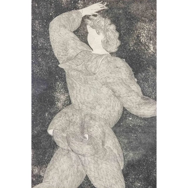 Etching and aquatint on paper realized by Chia in 1981. Hand signed and dated in pencil lower right. Artist proof dedicate...
