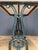 French Rectangular Bistro Table With Marble Top and Cast Iron Base For Sale - Image 9 of 13
