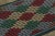 1920s Antique Hooked Rug With Jewel-Tone Geometric Mosaic Design - Rug & Kilim For Sale - Image 5 of 7