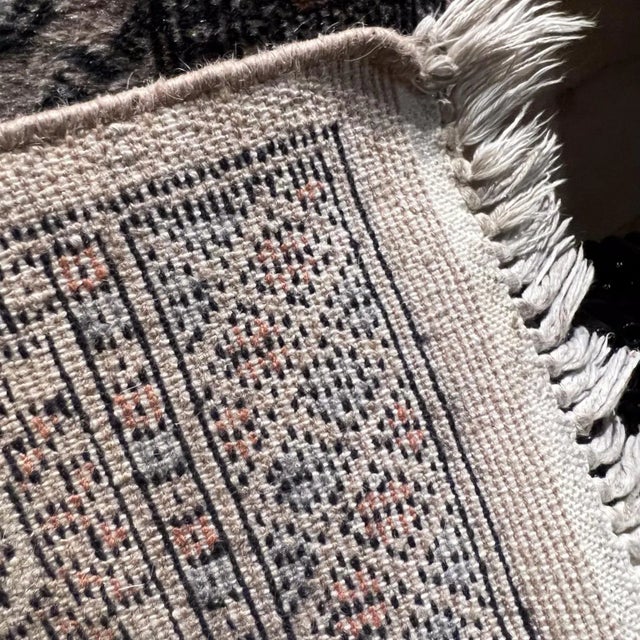 Middle Eastern Persian Handmade Wall Art Prayer Tapestry For Sale In San Diego - Image 6 of 13