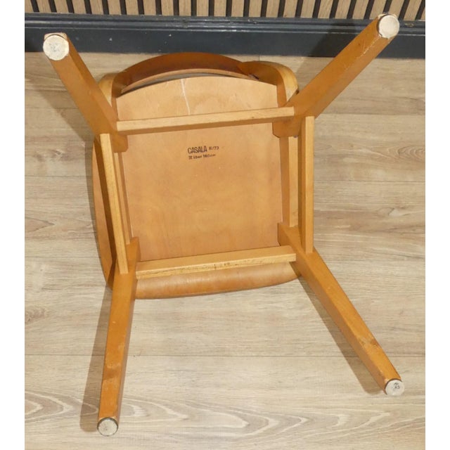 Wood Casala Wooden Chair in Beech, 1973 For Sale - Image 7 of 9