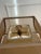 Neoclassical Mid-Century Antiqued Mirror Obelisk Table Lamps With Gilt Paw Feet - Pair For Sale In Chicago - Image 6 of 10