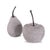 Plastic Modern Pomme Sculpture in Polyresin For Sale - Image 7 of 11