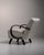 Wood 20th Century Czech Republic Warm Ivory Boucle Bentwood-Arm Lounge Chair For Sale - Image 7 of 11