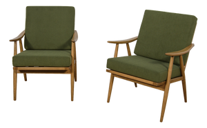 Mid-Century Modern Armchairs from TON, Czechoslovakia, 1960s, Set of 2