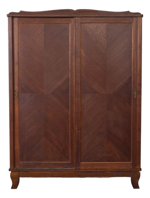 1930s French Oak Armoire