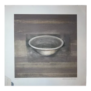 Porcelain Bowl Series Lithograph, Danna Ruth Harvey