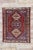 Red Vintage Persian Viss Rug - 05'04 X 06'08 For Sale - Image 8 of 9