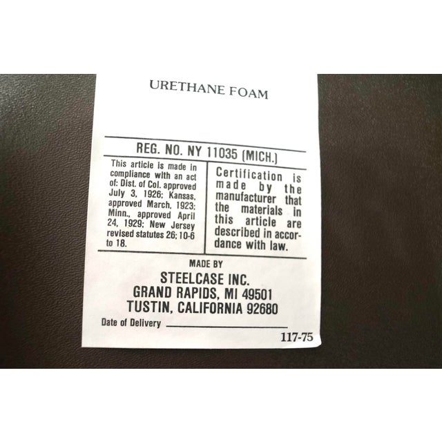 1980’s Herman Miller Style Steelcase Adjustable Drafting Chair / Stool For Sale - Image 12 of 12