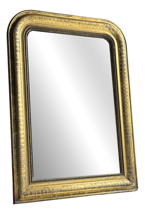Louis Philippe Gilded Mirror, 19th Century