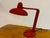 Metal Italian Red Table Lamp, 1950s For Sale - Image 7 of 11