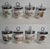 A charming vintage set of four English porcelain egg coddlers, including three by Royal Worcester and one by Crown...