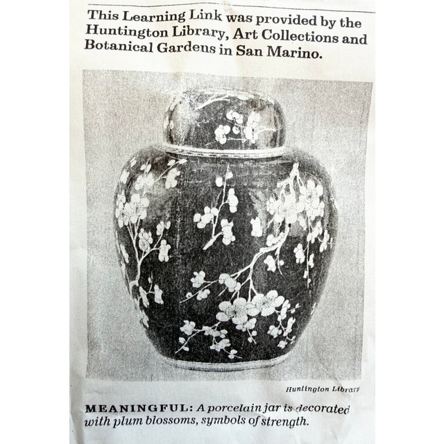 Antique Chinese Famille Noir Kangxi Qing Era Blossom Porcelain Vase W/ Jade Lid For Sale - Image 11 of 11