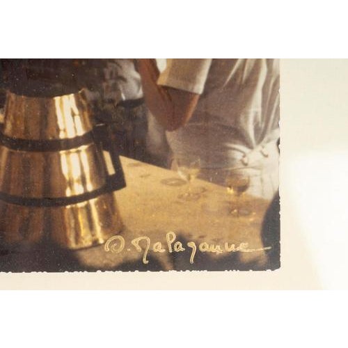 O. Malaganna, Meal, 1900s, Paper For Sale - Image 4 of 6
