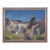 1950s Mid-Century Swedish Modernist Landscape Oil Painting "Hovs Hallar" by Allan Erwö For Sale
