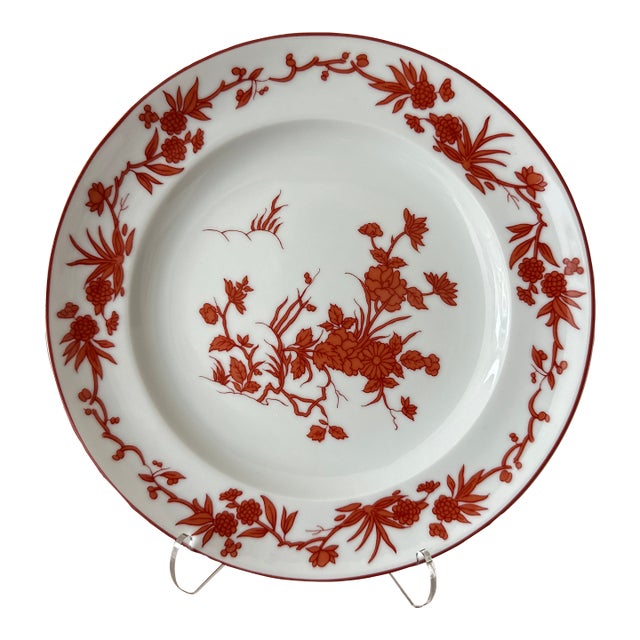 Vista Alegre Red Goa Salad Plate For Sale
