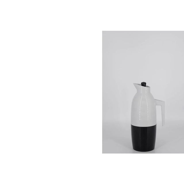 Mid-Century Modern Vintage Scandinavian White Thermos by G. Rosendahl for Falkenberg, 1960s For Sale - Image 3 of 8