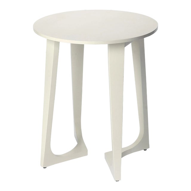 Devin Accent Table, White For Sale