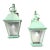 Pair of Vintage Solid Brass Lanterns - Timeless Elegance for Your Home For Sale