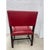 Late 20th Century Antique British Colonial Red Accent Chair For Sale - Image 5 of 7