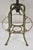 Early 20th Century Industrial Toledo Metal Co Steel & Wood Adjustable Drafting Stool Chair For Sale In Philadelphia - Image 6 of 12