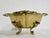 Mid Century Hammered Brass Scalloped Brass Footed Bowl Cachepot For Sale - Image 10 of 13
