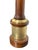 Hollywood Regency Table Lamp in Mahogany and Brass, England, 1970s, Set of 2 For Sale - Image 6 of 9