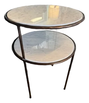 Contemporary Registrar Tiered Side Table