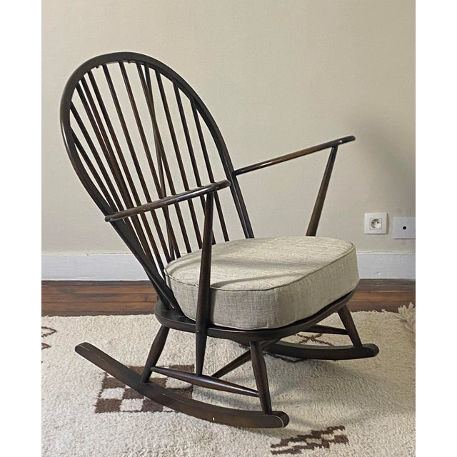 Rocking Chair by Lucian Ercolani for Ercol, 1950s For Sale - Image 17 of 18