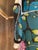 Restyled Vintage Green Armchair For Sale - Image 4 of 8