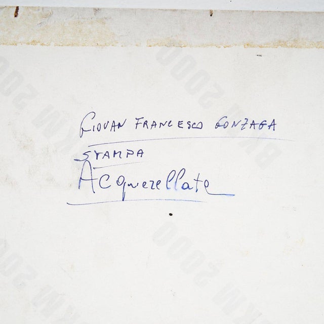 Giovanni Francesco Gonzaga, Untitled, Watercolor Print For Sale - Image 5 of 6