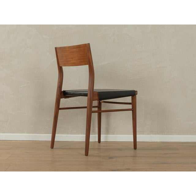 Wilkhahn Vintage Dining Room Chairs by Georg Leowald for Wilkhahn, 1950s, Set of 5 For Sale - Image 4 of 7
