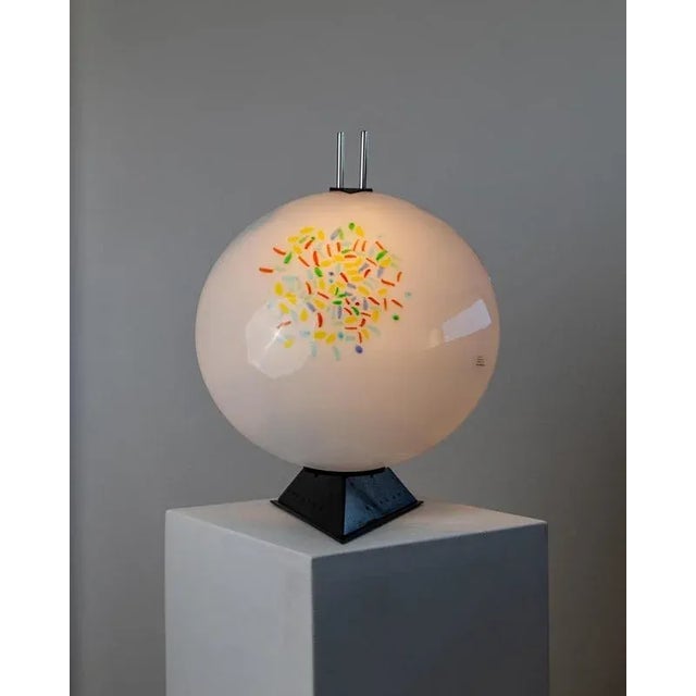 Vintage Murano Glass Table Lamp, 1980s For Sale - Image 11 of 11