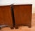 1960s English Chippendale Style Mahogany Nightstands Bed Side Tables by Baker For Sale - Image 10 of 18