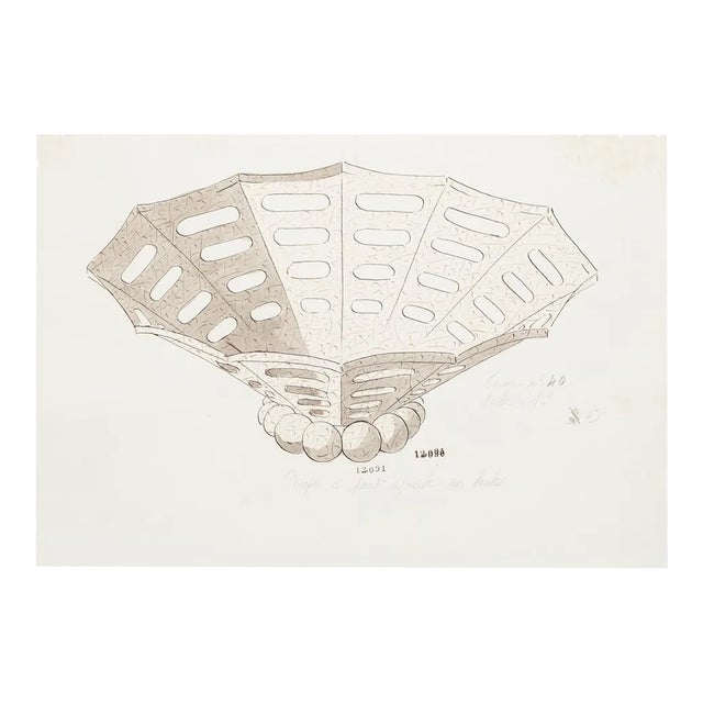 Unknown - Porcelain Vases - Original Watercolor and China Ink - 1880 For Sale