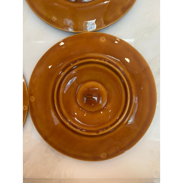 Antique French Longchamp Faïence Oyster Plate For Sale - Image 9 of 13