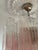 Pink Ombre Murano Chandelier Tronchi For Sale - Image 6 of 9