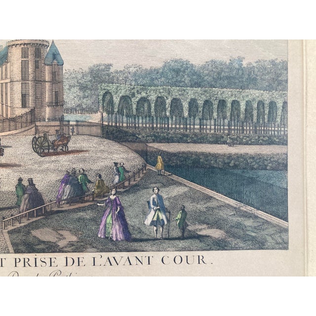 Jacques Rigaud Egraving Chateau Rambouillet For Sale In Los Angeles - Image 6 of 9