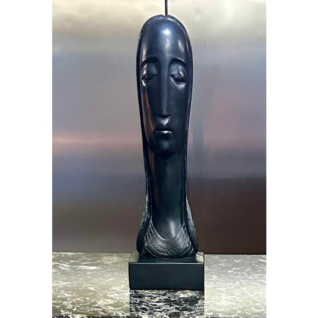 Mid 20th Century Rima Padova’s, Plaster Sculpture of a Woman’s Head, Italy, Classical Forms Mixed With a Contemporary ‘Abstract Sensibility’, 1964, Signed and Numbered For Sale - Image 5 of 11